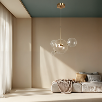 Liora Bubble Glass Pendants - OpalDwell