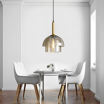 Solace Champagne Glass Pendant - OpalDwell
