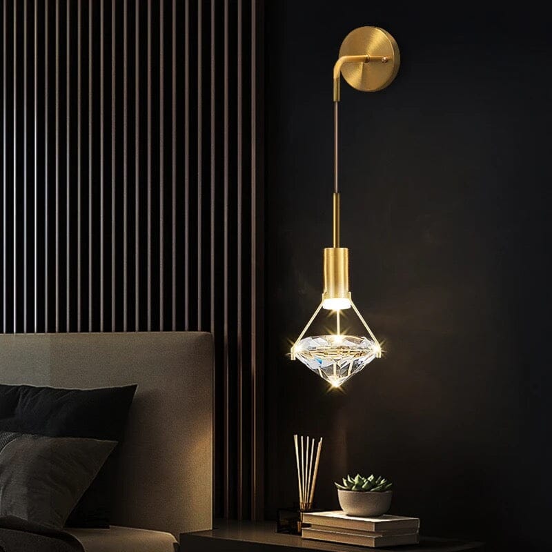 Kestrel | Diamond Sconce - OpalDwell