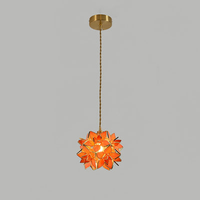 Capiz pendant light lamp | OpalDwell - OpalDwell
