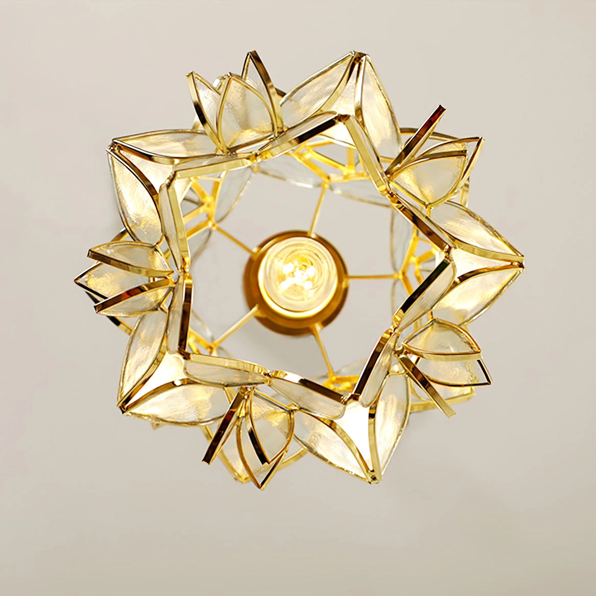 Capiz pendant light lamp | OpalDwell - OpalDwell