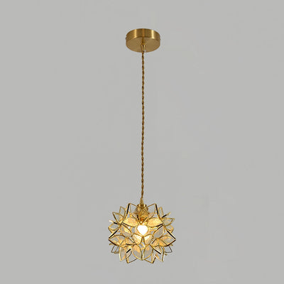 Capiz pendant light lamp | OpalDwell - OpalDwell