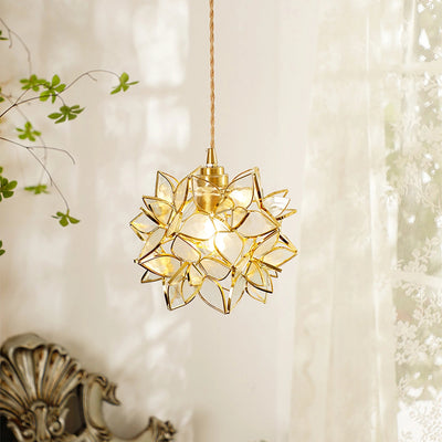 Capiz pendant light lamp | OpalDwell - OpalDwell