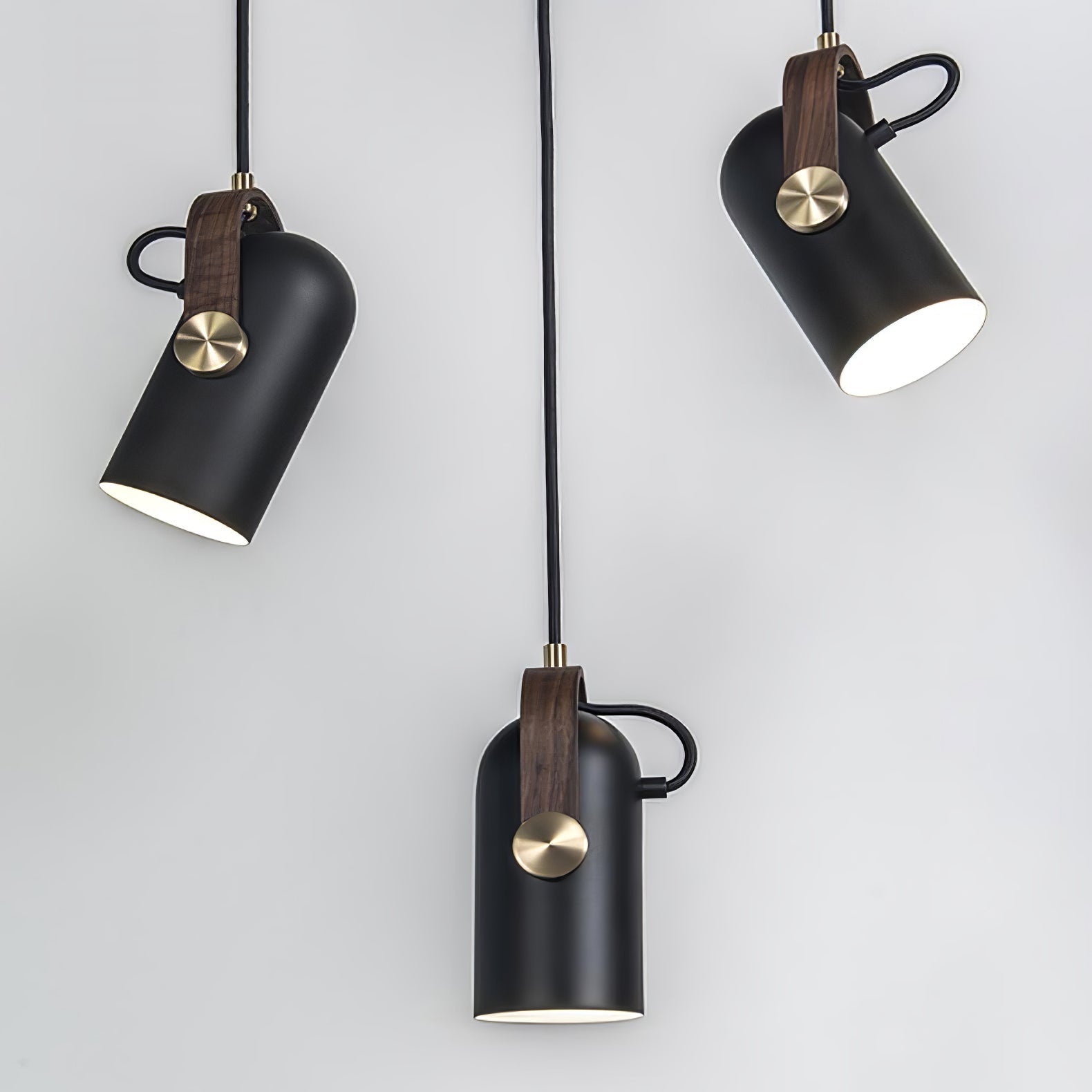 NovaLux Arc Pendant Light - Modern Sturdy Metal Lamp - OpalDwell