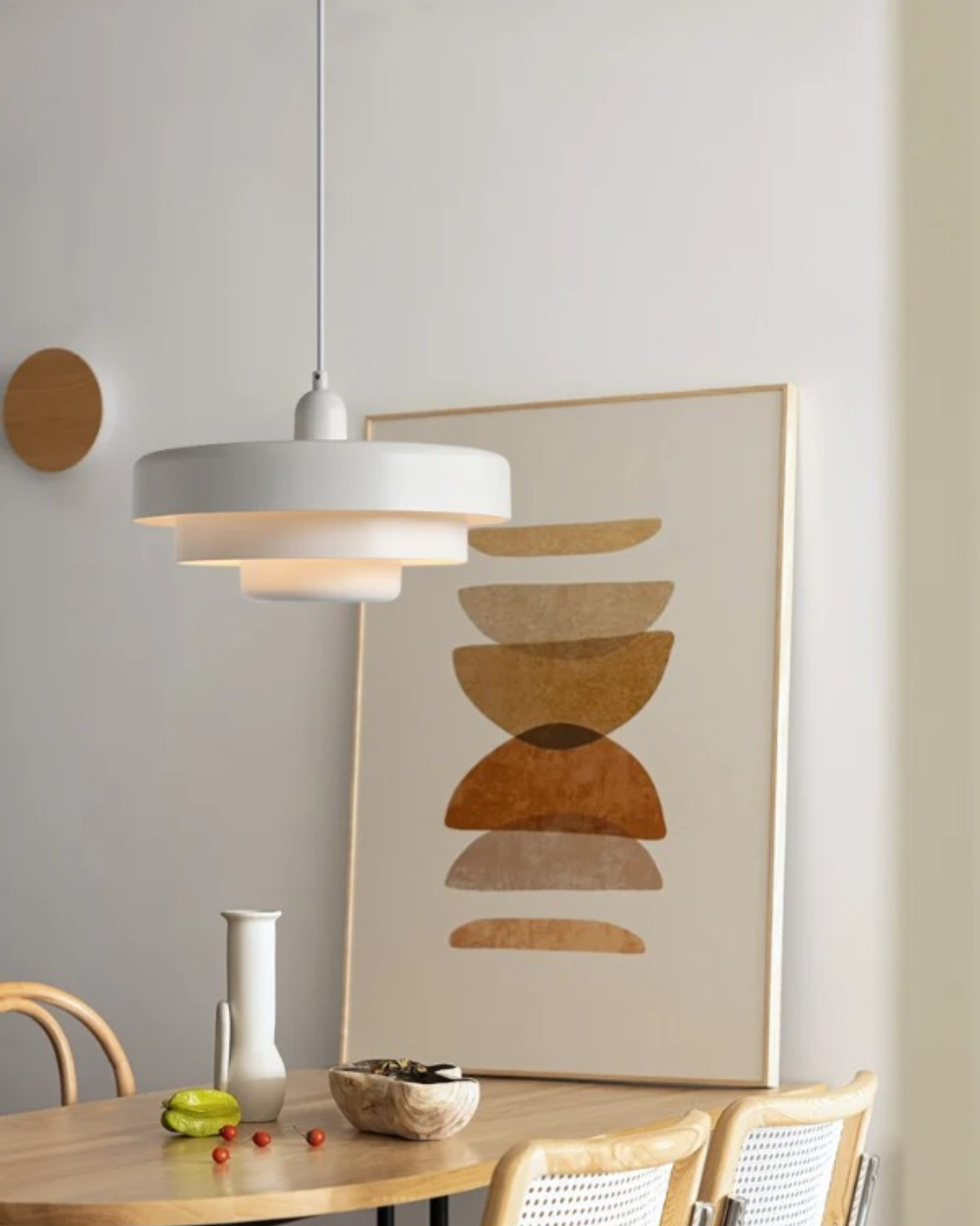 Solara Retro Orange Pendant Light With Modern Twist - OpalDwell