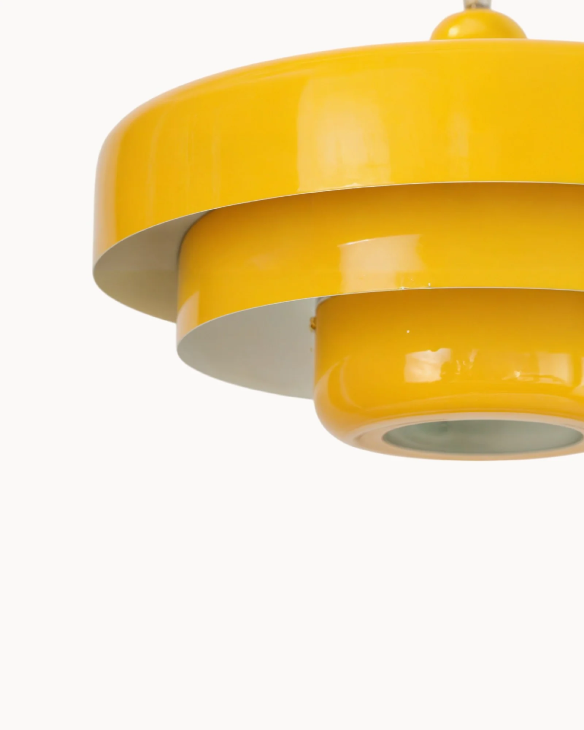 Solara Retro Orange Pendant Light With Modern Twist - OpalDwell
