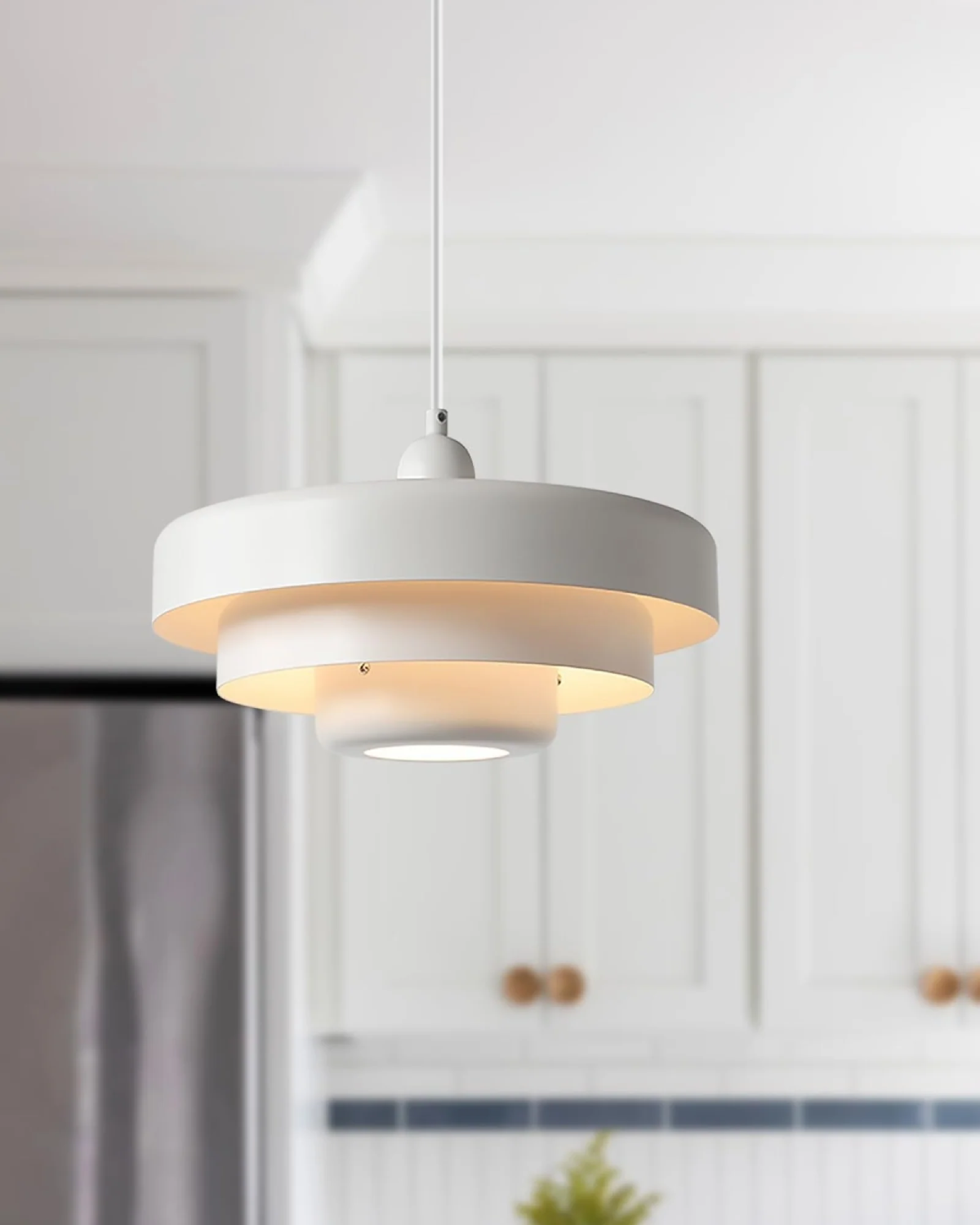 Solara Retro Orange Pendant Light With Modern Twist - OpalDwell