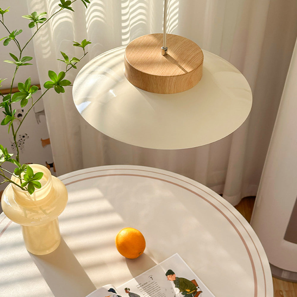 Aurora Rice Bowl Pendant Light for Cozy Dining Rooms - OpalDwell