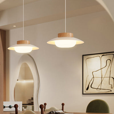 Aurora Rice Bowl Pendant Light for Cozy Dining Rooms - OpalDwell