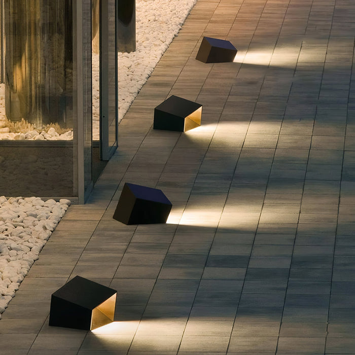 VerdantGlow Solar Garden Lamp - Compact Outdoor Light - OpalDwell