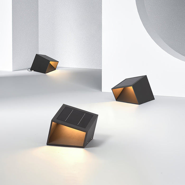 VerdantGlow Solar Garden Lamp - Compact Outdoor Light - OpalDwell