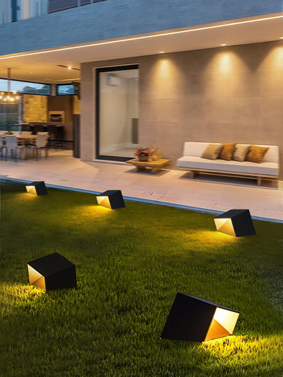 VerdantGlow Solar Garden Lamp - Compact Outdoor Light - OpalDwell