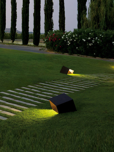VerdantGlow Solar Garden Lamp - Compact Outdoor Light - OpalDwell