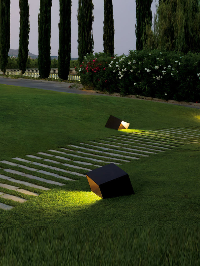 VerdantGlow Solar Garden Lamp - Compact Outdoor Light - OpalDwell