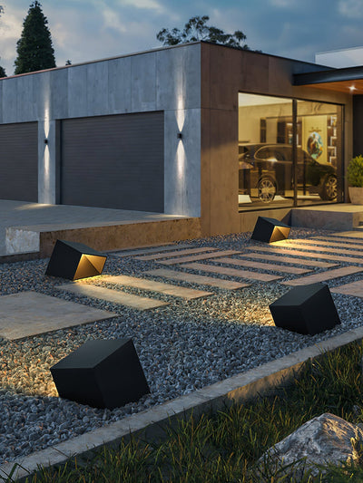 VerdantGlow Solar Garden Lamp - Compact Outdoor Light - OpalDwell