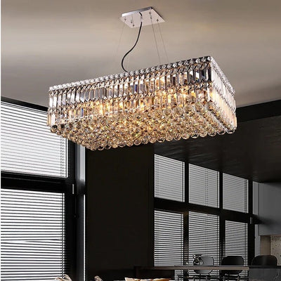 Chandeliers in Jade Crystal - OpalDwell
