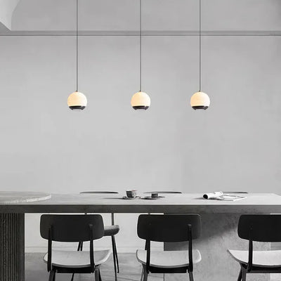 AuroraNord Marble And Alabaster Pendant Lamp Chandelier - OpalDwell