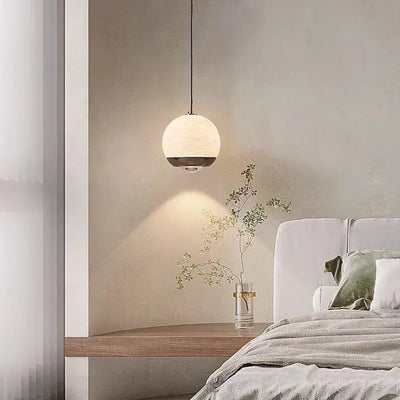 AuroraNord Marble And Alabaster Pendant Lamp Chandelier - OpalDwell