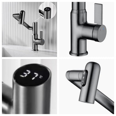 Smart Digital Basin Faucet for Hot and Cold Water | OpalDwell OpalDwell