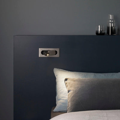 NovaNook LED Night Table Lamp with Adjustable Arm Dimmable - OpalDwell