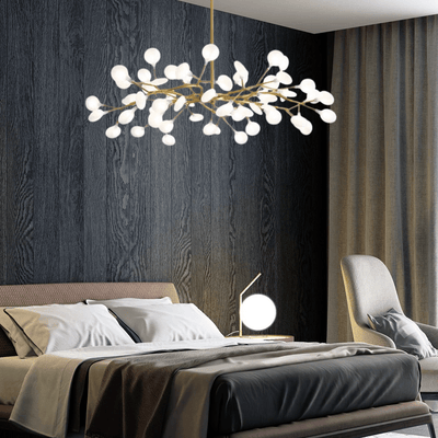 Gilded Branch Chandelier - OpalDwell