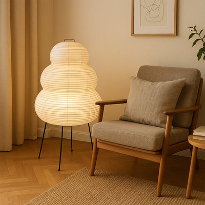 NovaLite Rice Paper Lamp Minimalist Warm Decorative Lighting - OpalDwell