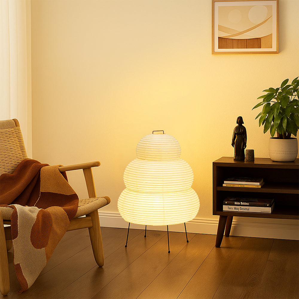 NovaLite Rice Paper Lamp Minimalist Warm Decorative Lighting - OpalDwell