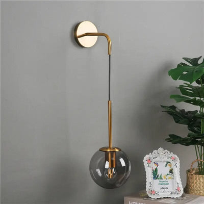 Lunara Glass Wall Lamp - OpalDwell