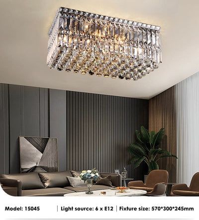 Chandeliers in Jade Crystal - OpalDwell