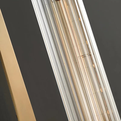 Aetheris Glass Wall Lamp for Elegant Ambient LED Lighting - OpalDwell