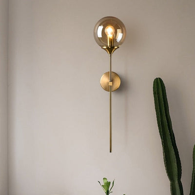 Aurelle Glass Wall Light Modern Elegant Soft Ambient Glow OpalDwell
