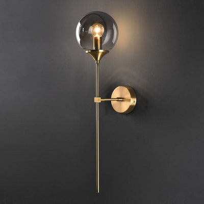 Aurelle Glass Wall Light Modern Elegant Soft Ambient Glow OpalDwell