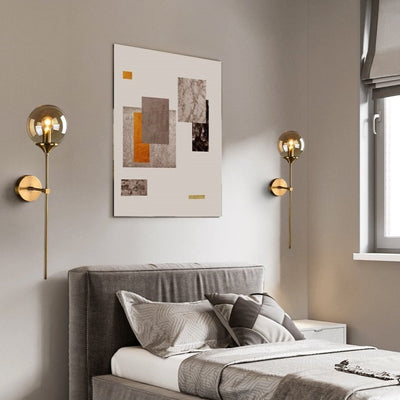 Aurelle Glass Wall Light Modern Elegant Soft Ambient Glow OpalDwell