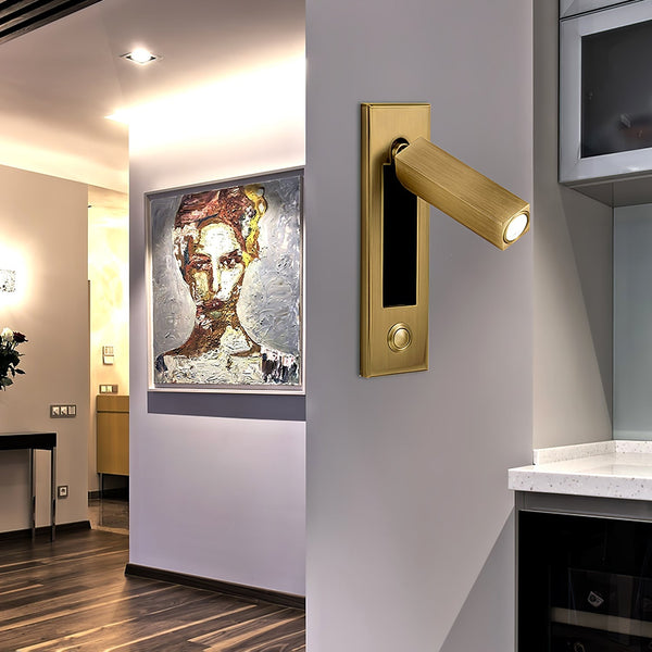 Nexora Minimalist Swing Arm Wall Lamp for Modern Spaces - OpalDwell