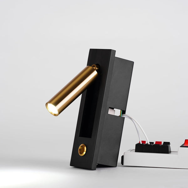 Nexora Minimalist Swing Arm Wall Lamp for Modern Spaces - OpalDwell