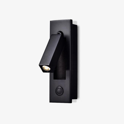 VeraLume Wall-Flush Bedside Sconce With Reading Light - OpalDwell