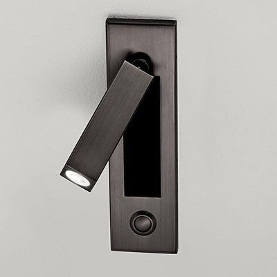 VeraLume Wall-Flush Bedside Sconce With Reading Light - OpalDwell