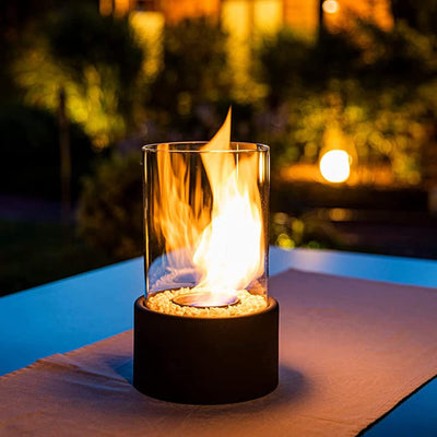 Classic Oil Lamp with Open Flame - Lumora | OpalDwell - OpalDwell