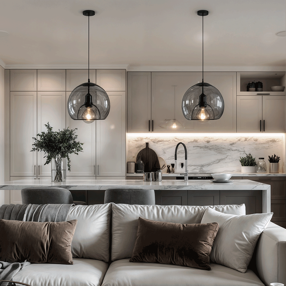 Lucento Glass Pendants - OpalDwell