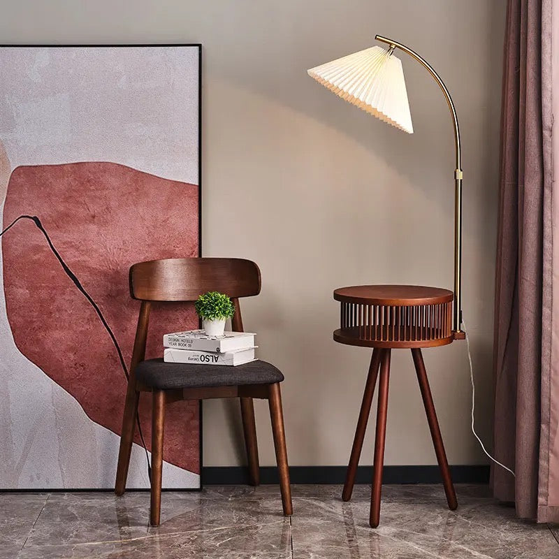 Liora | Floor Lamp in Jasmine Style OpalDwell