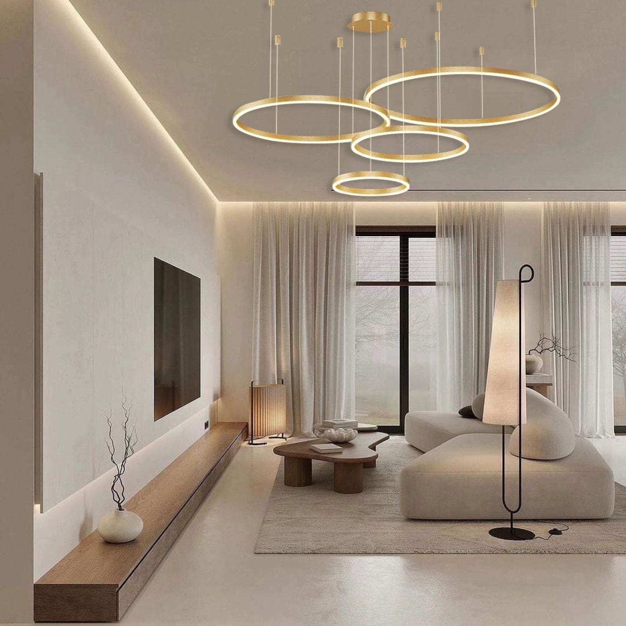 Lunara | Round Lamp - OpalDwell