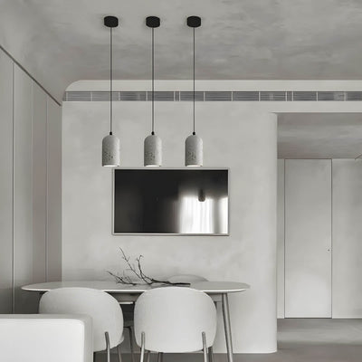 Terrazio Concrete Pendant Light for Indoor Living Spaces - OpalDwell