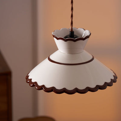 Aurelia Retro Ceramic Pendant Lights for Kitchens and Cafes OpalDwell