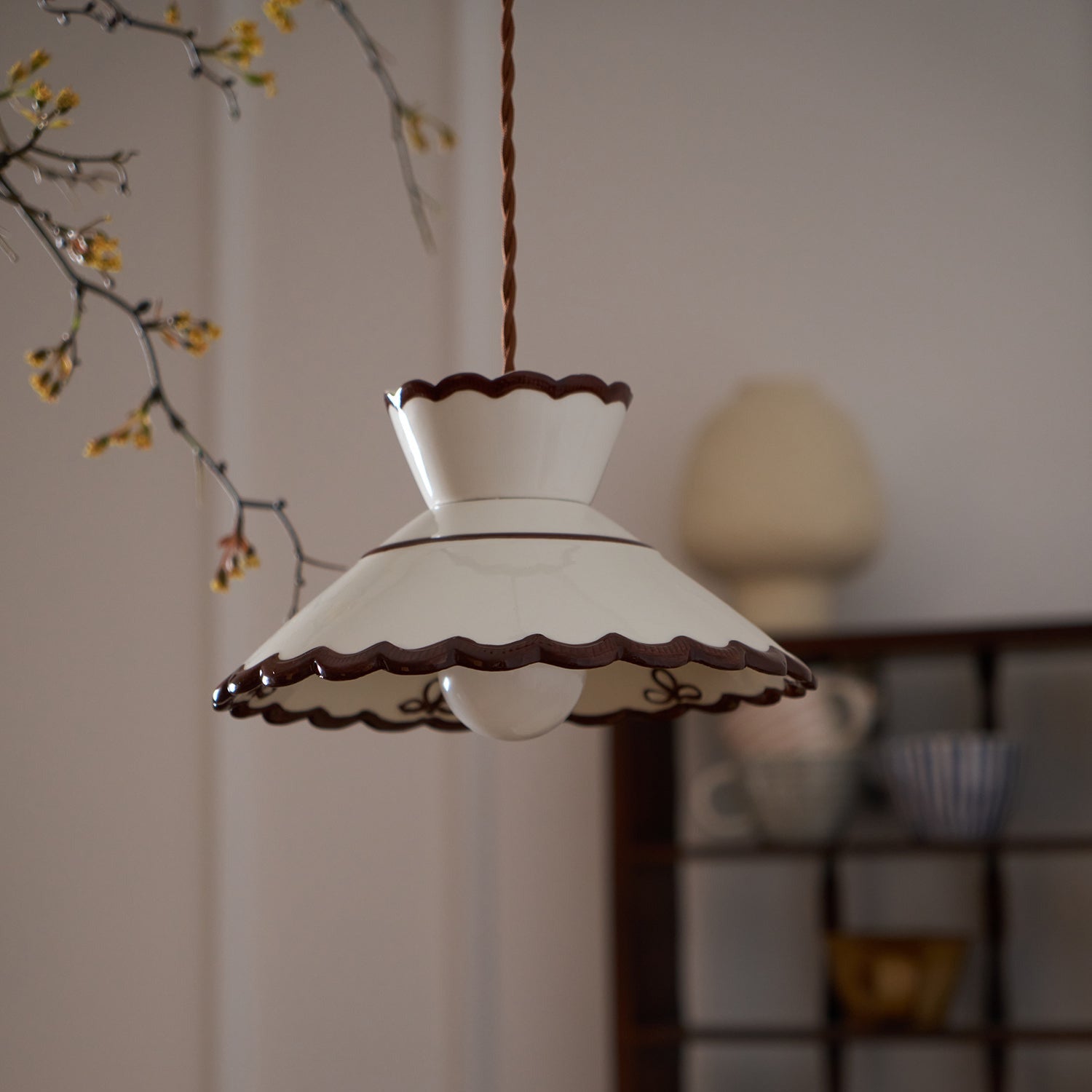 Aurelia Retro Ceramic Pendant Lights for Kitchens and Cafes OpalDwell