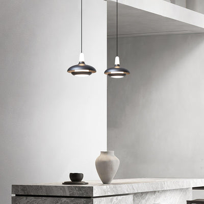 SolaraTrio Natural Style Aluminum Pendant Lamp With LED - OpalDwell