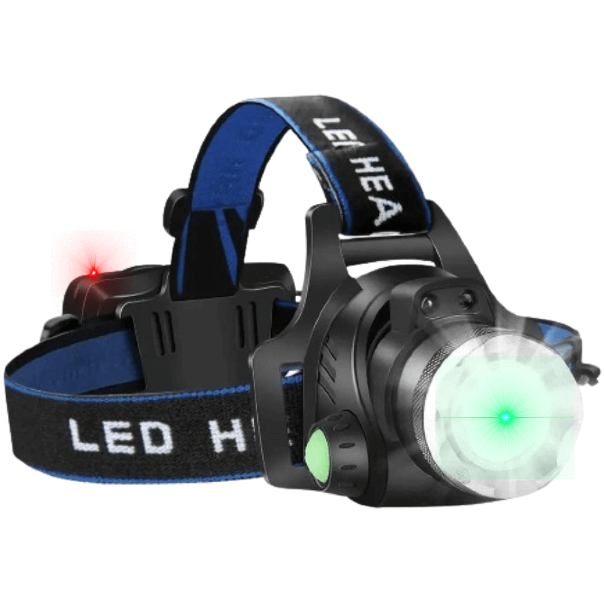 LumaBeam USB Rechargeable Waterproof 4-Mode LED Headlamp - OpalDwell