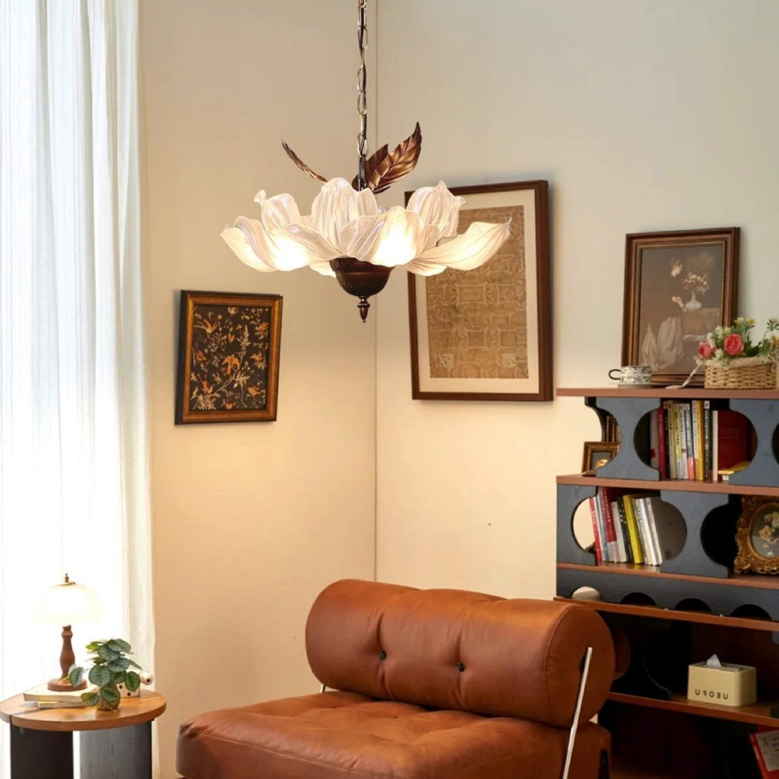 Modern Floral Pendant Light For Ceiling Decor And Home Accent OpalDwell