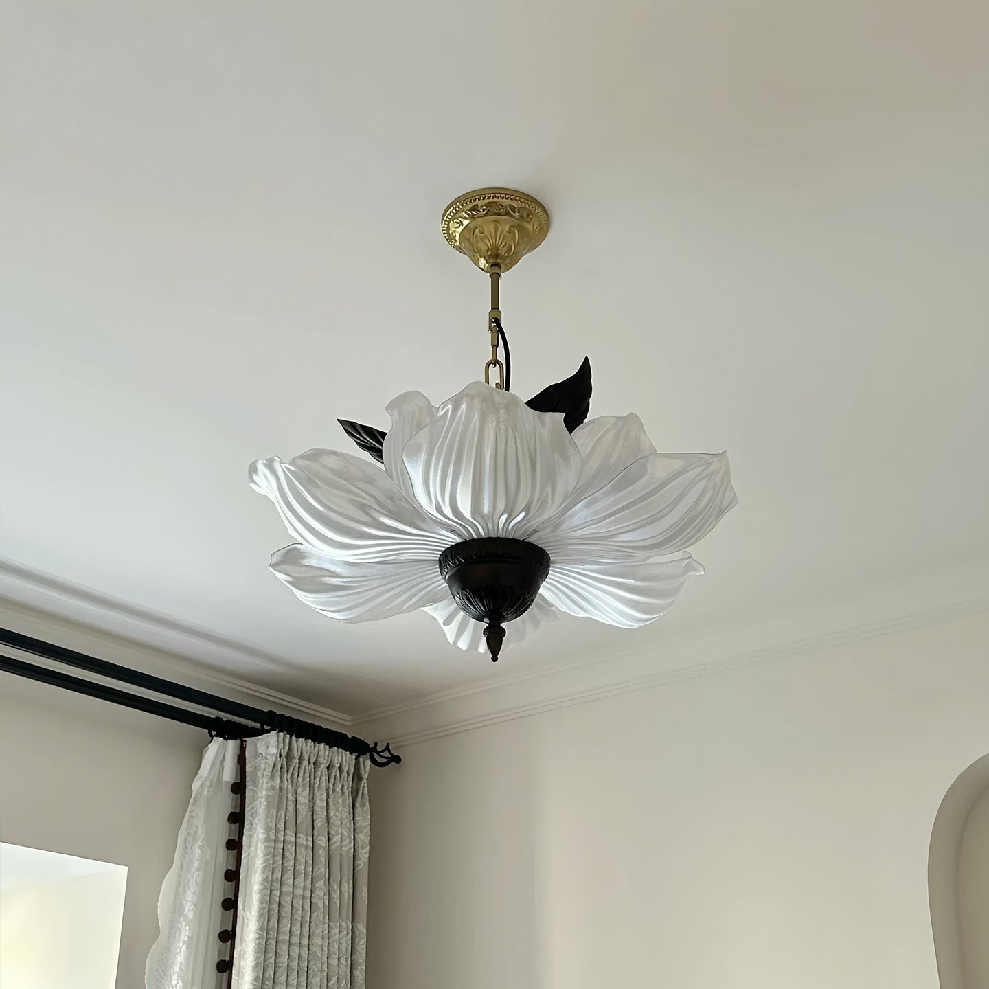Modern Floral Pendant Light For Ceiling Decor And Home Accent OpalDwell