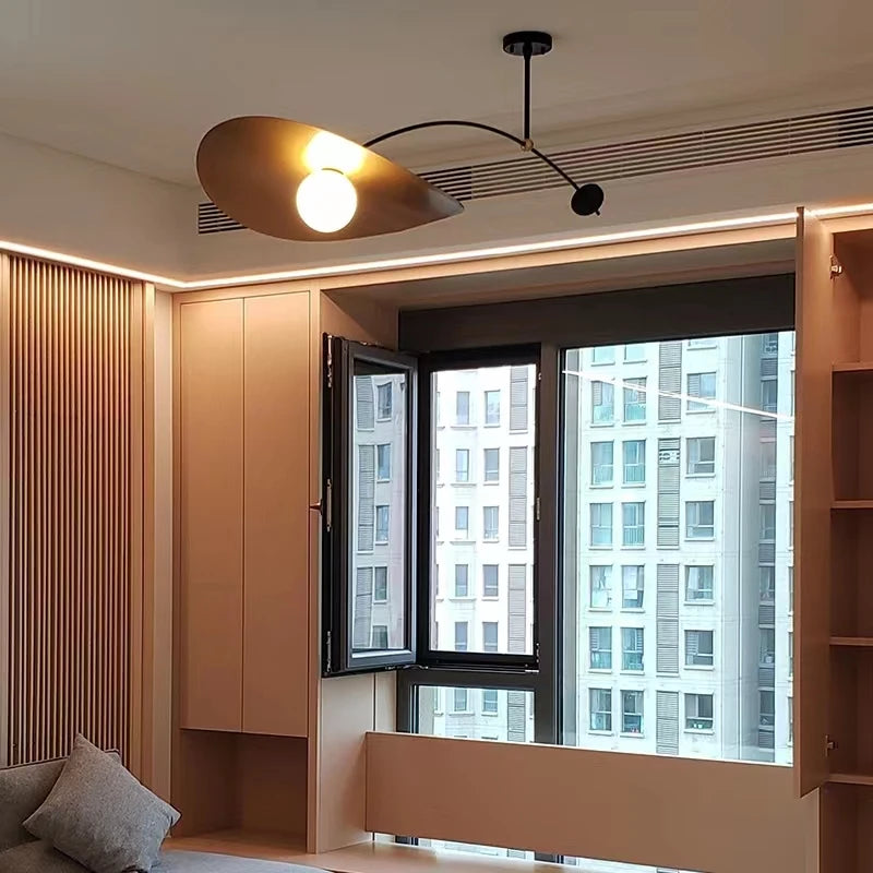 LumaFrost Elegant Minimalist Flush Mount Ceiling Light Fixture OpalDwell