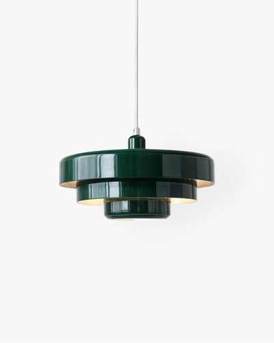 Solara Retro Orange Pendant Light With Modern Twist - OpalDwell